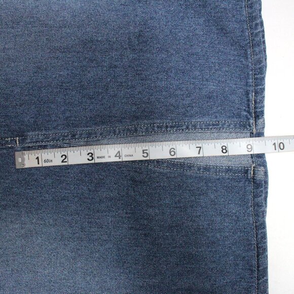 Terra & Sky Blue Denim Midi Skirt NWT - Picture 10 of 11